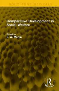 Comparative Development in Social Welfare (Routledge Revivals)