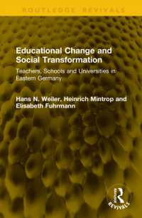 Educational Change and Social Transformation : Teachers, Schools and Universities in Eastern Germany (Routledge Revivals)