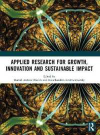 Applied Research for Growth, Innovation and Sustainable Impact