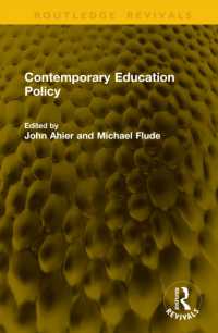 Contemporary Education Policy (Routledge Revivals)