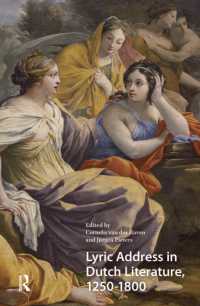 Lyric Address in Dutch Literature, 1250-1800