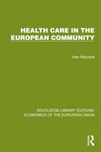 Health Care in the European Community (Routledge Library Editions: Economics of the European Union)