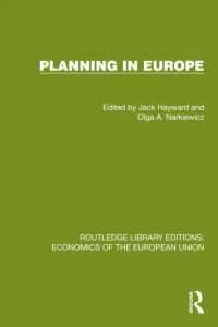 Planning in Europe (Routledge Library Editions: Economics of the European Union)