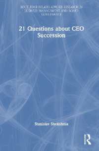 21 Questions about CEO Succession (Routledge-solaris Applied Research in Business Management and Board Governance)