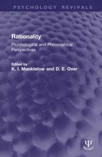 Rationality : Psychological and Philosophical Perspectives (Psychology Revivals)