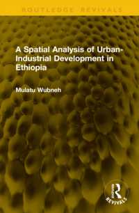 A Spatial Analysis of Urban-Industrial Development in Ethiopia (Routledge Revivals)