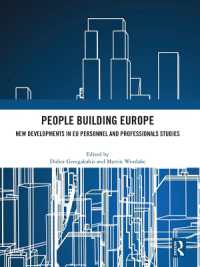 People Building Europe : New Developments in EU Personnel and Professionals Studies