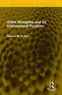 Outer Mongolia and its International Position (Routledge Revivals)
