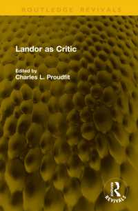 Landor as Critic (Routledge Revivals)