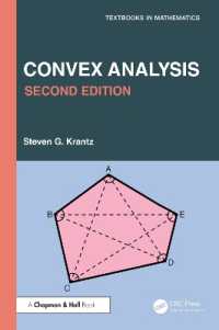 凸解析（テキスト・第２版）<br>Convex Analysis (Textbooks in Mathematics) （2ND）