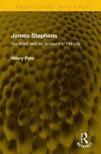James Stephens : His Work and an Account of His Life (Routledge Revivals)