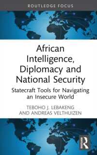 African Intelligence, Diplomacy and National Security : Statecraft Tools for Navigating an Insecure World (African Governance)