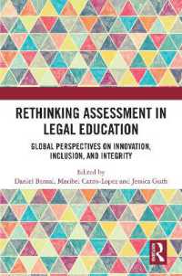 Rethinking Assessment in Legal Education : Global Perspectives on Innovation, Inclusion, and Integrity