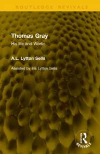 Thomas Gray : His life and Works (Routledge Revivals)