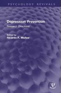 Depression Prevention : Research Directions (Psychology Revivals)