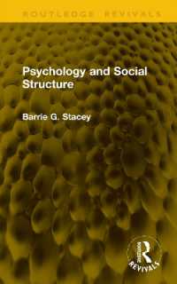 Psychology and Social Structure (Routledge Revivals)