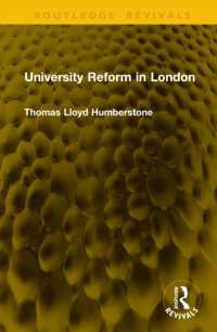 University Reform in London (Routledge Revivals)