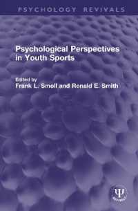 Psychological Perspectives in Youth Sports (Psychology Revivals)