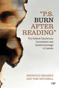 'PS: Burn after Reading' : The Kellock-Taschereau Commision and Soviet Espionage (Osgoode Society for Canadian Legal History)