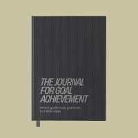 The Journal for Goal Achievement (Graphite) : Where goals meet gratitude in 3 daily steps