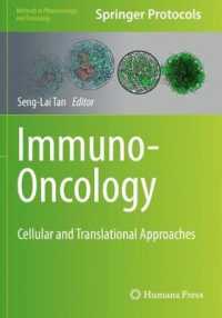 Immuno-Oncology : Cellular and Translational Approaches (Methods in Pharmacology and Toxicology)