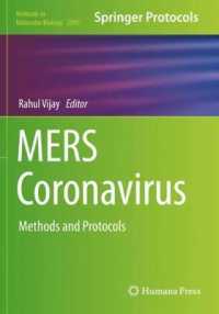 MERS Coronavirus : Methods and Protocols (Methods in Molecular Biology)