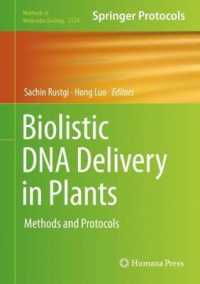 Biolistic DNA Delivery in Plants : Methods and Protocols (Methods in Molecular Biology)