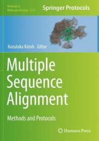 Multiple Sequence Alignment : Methods and Protocols (Methods in Molecular Biology)