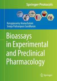 Bioassays in Experimental and Preclinical Pharmacology (Springer Protocols Handbooks)