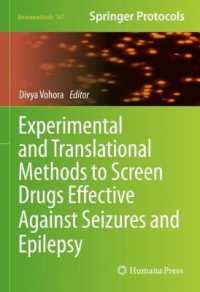 Experimental and Translational Methods to Screen Drugs Effective against Seizures and Epilepsy (Neuromethods)