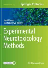 Experimental Neurotoxicology Methods (Neuromethods)