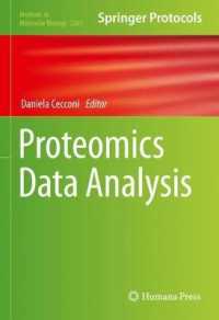 プロテオミクス・データ分析<br>Proteomics Data Analysis (Methods in Molecular Biology)