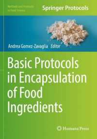 Basic Protocols in Encapsulation of Food Ingredients (Methods and Protocols in Food Science)