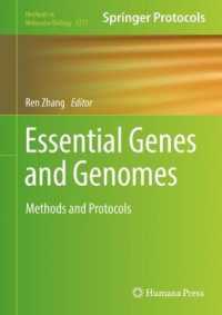Essential Genes and Genomes : Methods and Protocols (Methods in Molecular Biology)