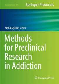 Methods for Preclinical Research in Addiction (Neuromethods)