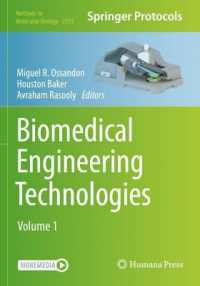 Biomedical Engineering Technologies : Volume 1 (Methods in Molecular Biology)