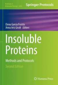 Insoluble Proteins : Methods and Protocols (Methods in Molecular Biology) （2ND）