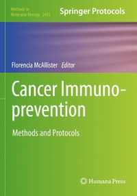Cancer Immunoprevention : Methods and Protocols (Methods in Molecular Biology)