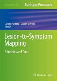 Lesion-to-Symptom Mapping : Principles and Tools (Neuromethods)