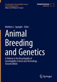 持続可能性科学技術百科事典（第２版）：動物交配と遺伝学<br>Animal Breeding and Genetics (Encyclopedia of Sustainability Science and Technology Series)