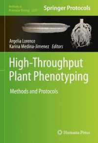 High-Throughput Plant Phenotyping : Methods and Protocols (Methods