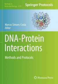 DNA-Protein Interactions : Methods and Protocols (Methods in Molecular Biology)