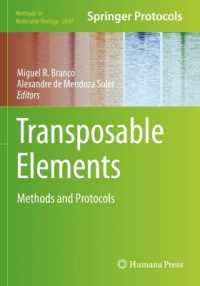 Transposable Elements : Methods and Protocols (Methods in Molecular Biology)