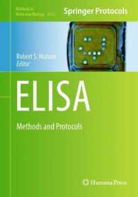 ELISA : Methods and Protocols (Methods in Molecular Biology)