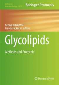 Glycolipids : Methods and Protocols (Methods in Molecular Biology)