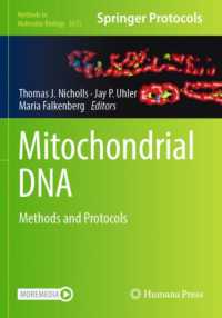 Mitochondrial DNA : Methods and Protocols (Methods in Molecular Biology)