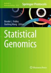 Statistical Genomics (Methods in Molecular Biology)