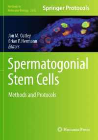 Spermatogonial Stem Cells : Methods and Protocols (Methods in Molecular Biology)