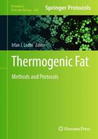Thermogenic Fat : Methods and Protocols (Methods in Molecular Biology)