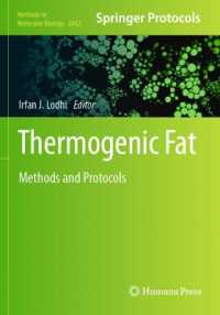 Thermogenic Fat : Methods and Protocols (Methods in Molecular Biology)